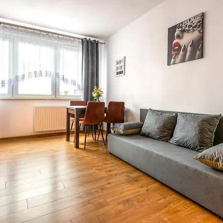 Blue Pearl 2 Down Town 4 Persons Balcony Free Parking Krasków