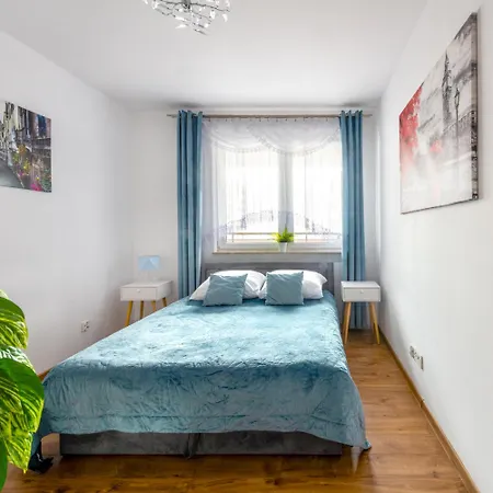 Blue Pearl 2 Down Town 4 Persons Balcony Free Parking Apartment Krakow