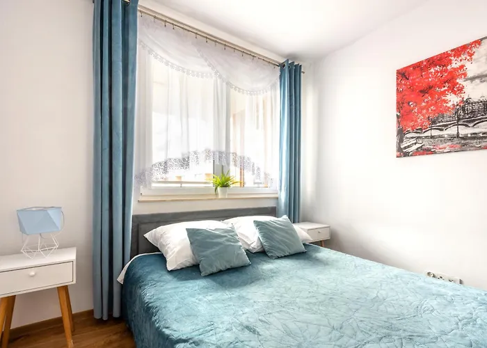 Blue Pearl 2 Down Town 4 Persons Balcony Free Parking 아파트 크라쿠프