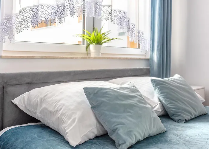 아파트 Blue Pearl 2 Down Town 4 Persons Balcony Free Parking 크라쿠프