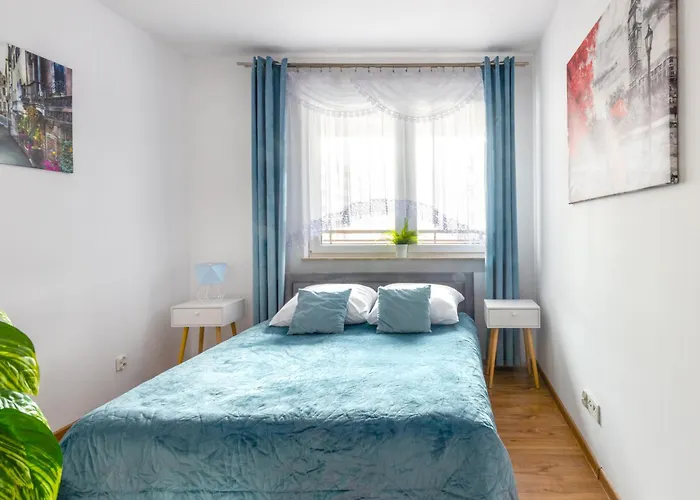 Blue Pearl 2 Down Town 4 Persons Balcony Free Parking 아파트 크라쿠프